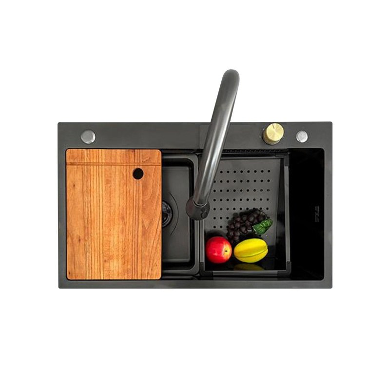 LT-7245FA1LS-Black kitchen sink, stainless sink, wash basin sink