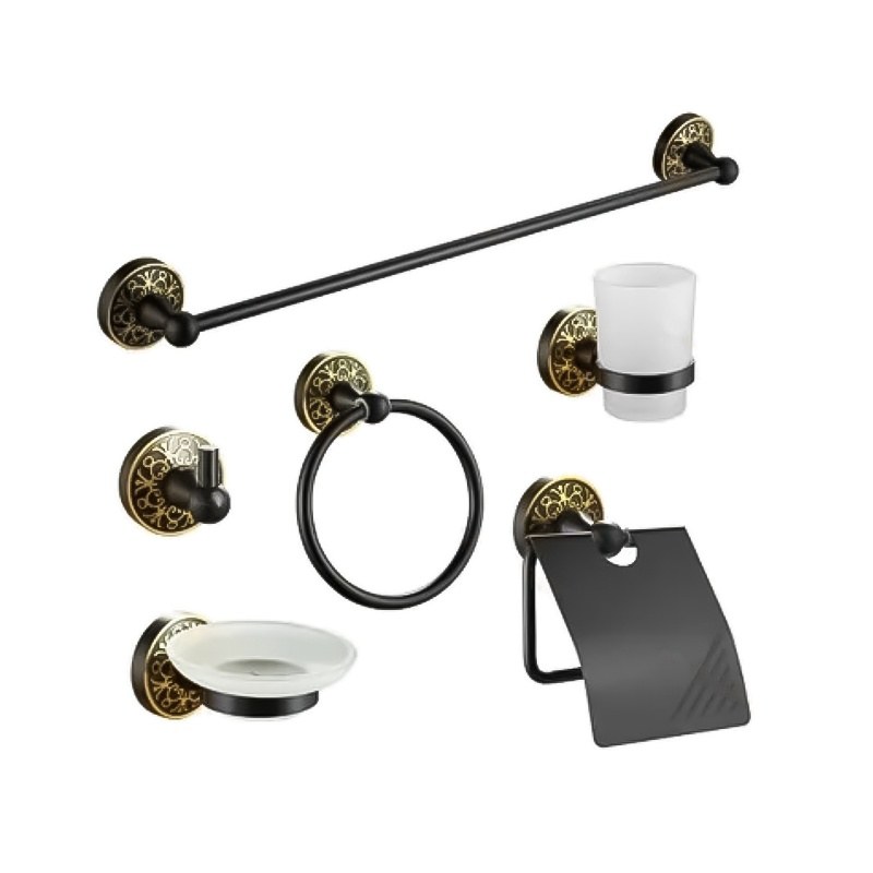 LT-AL9000-6 bathroom hardware set, towel bar, bath accessory