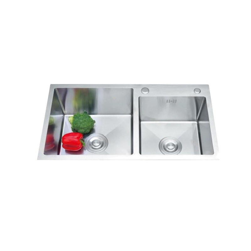 LT-8245DHBLS-Satin kitchen sink, stainless sink, wash basin sink