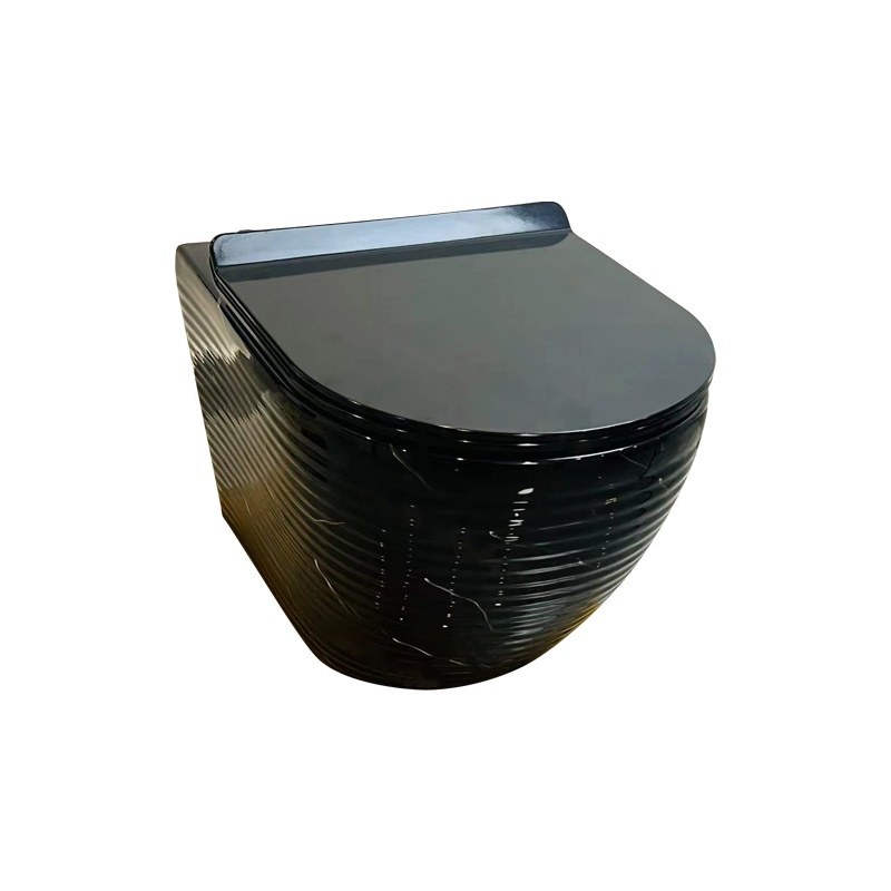 LT-WHT4002-CS-BL1 black wall-hung-toilets