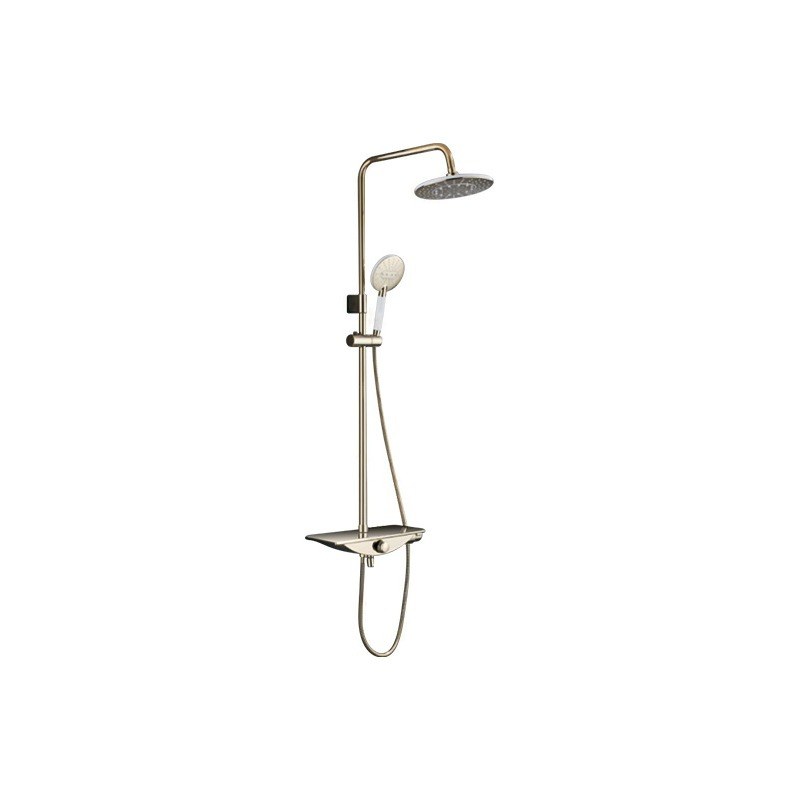 LT-10363-BRA-YTLYHS shower set, shower system, complete shower kit
