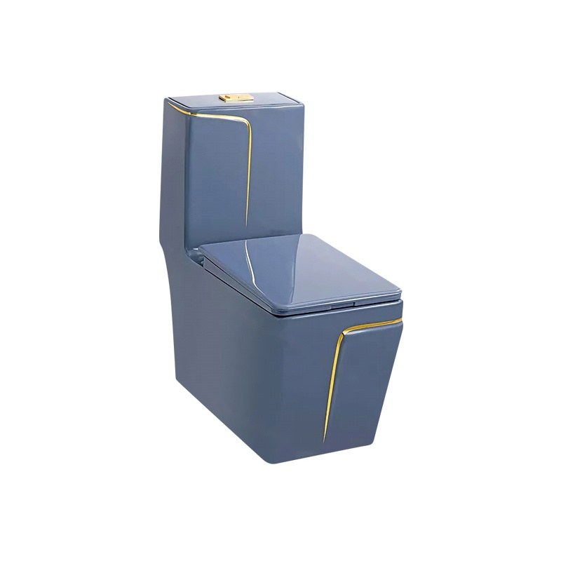 LT-1109-BUG-P colored one-piece-toilets