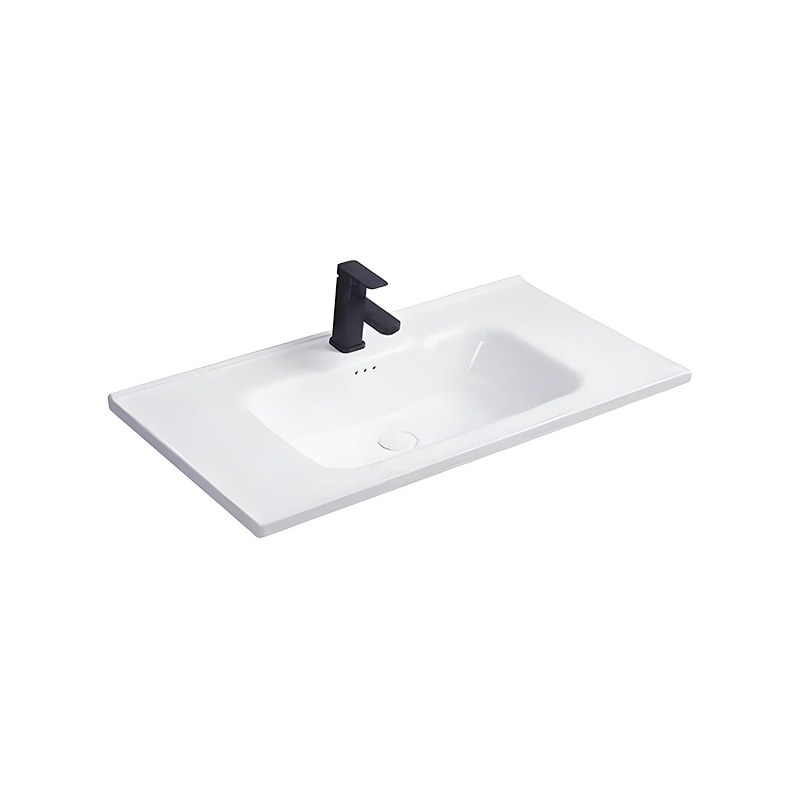 LT-7009 white countertop-basins