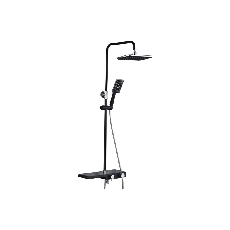 LT-10315-BRA-YTLYHS shower set, shower system, complete shower kit