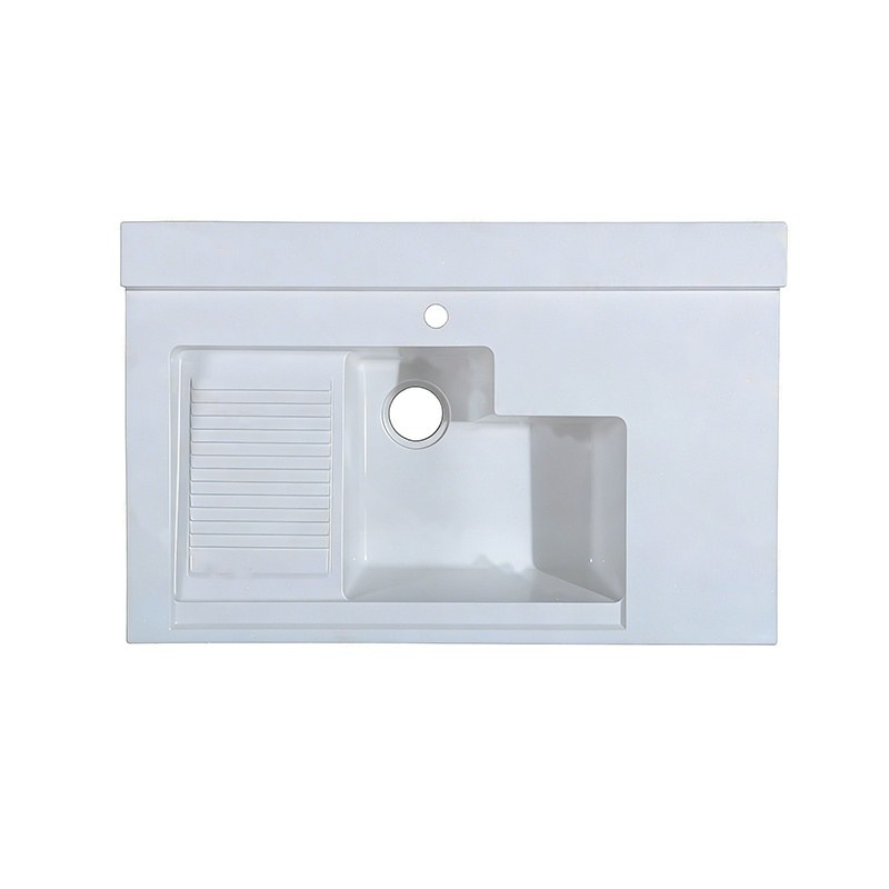 LT-7182 white countertop-basins