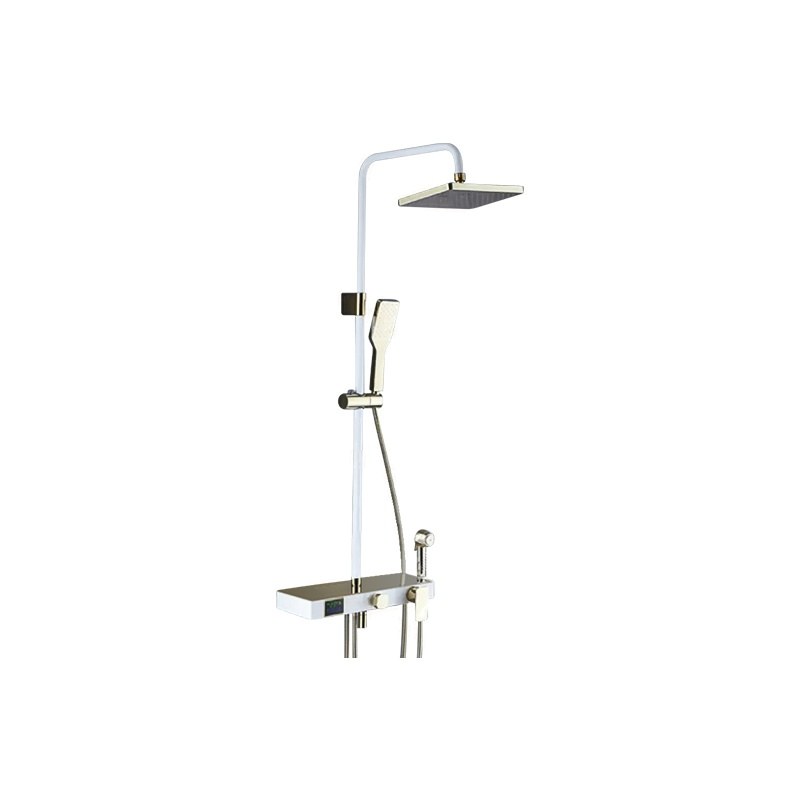 LT-10355-BRA-YTLYHS shower set, shower system, complete shower kit