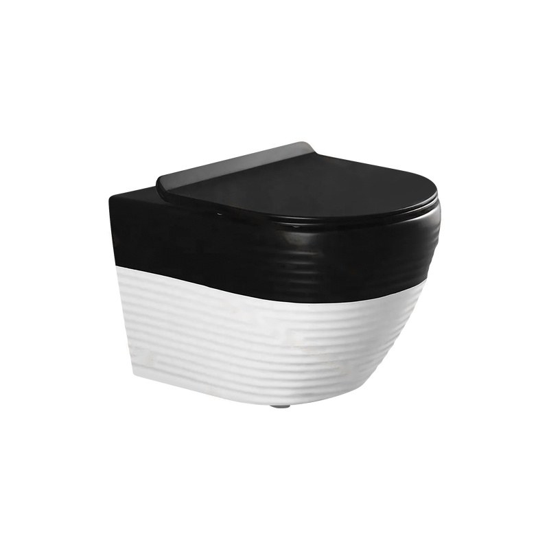 LT-WHT4002-M-BLW black wall-hung-toilets