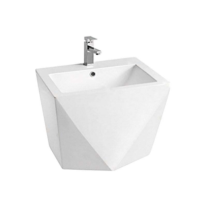LT-507 white wall-hung-basins