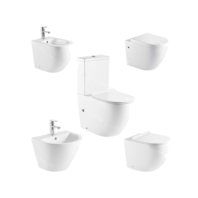LT-201----LT-401---LT-401B----LT-417W----LT-501 white two-piece-toilet-suites