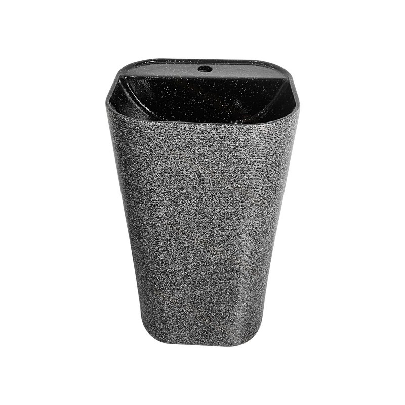 LT-391-SE-CDG-LGBL black wall-hung-basins