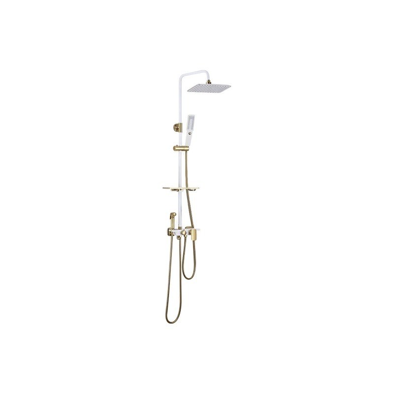 LT-10279-BRA-YTLYHS shower set, shower system, complete shower kit
