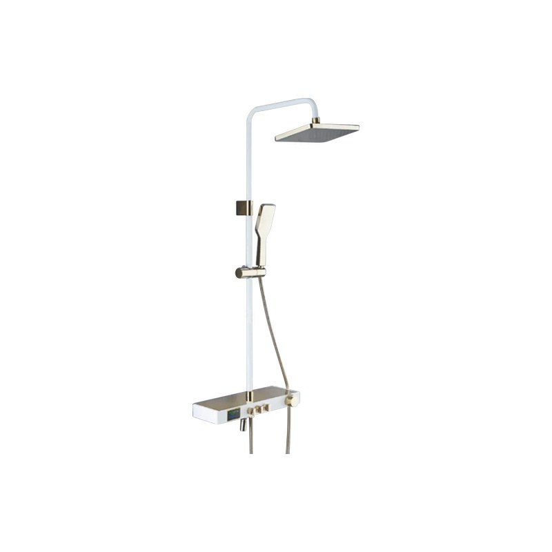 LT-10345-BRA-YTLYHS shower set, shower system, complete shower kit