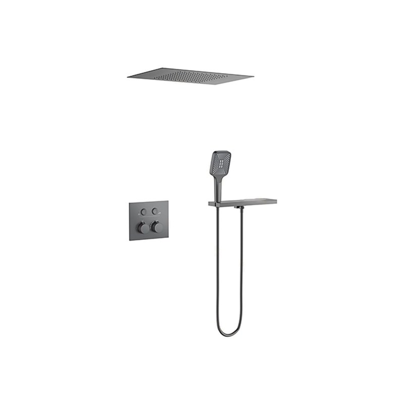 LT-10048-BRA-AZLYHS shower set, shower system, complete shower kit