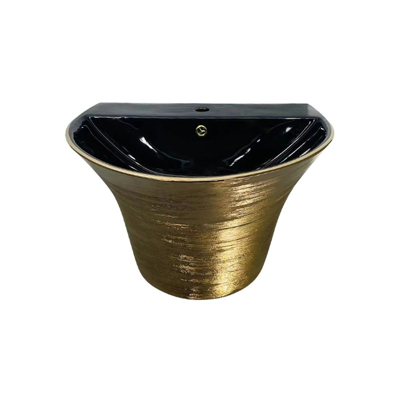 LT-518-BS-CGBL colored wall-hung-basins