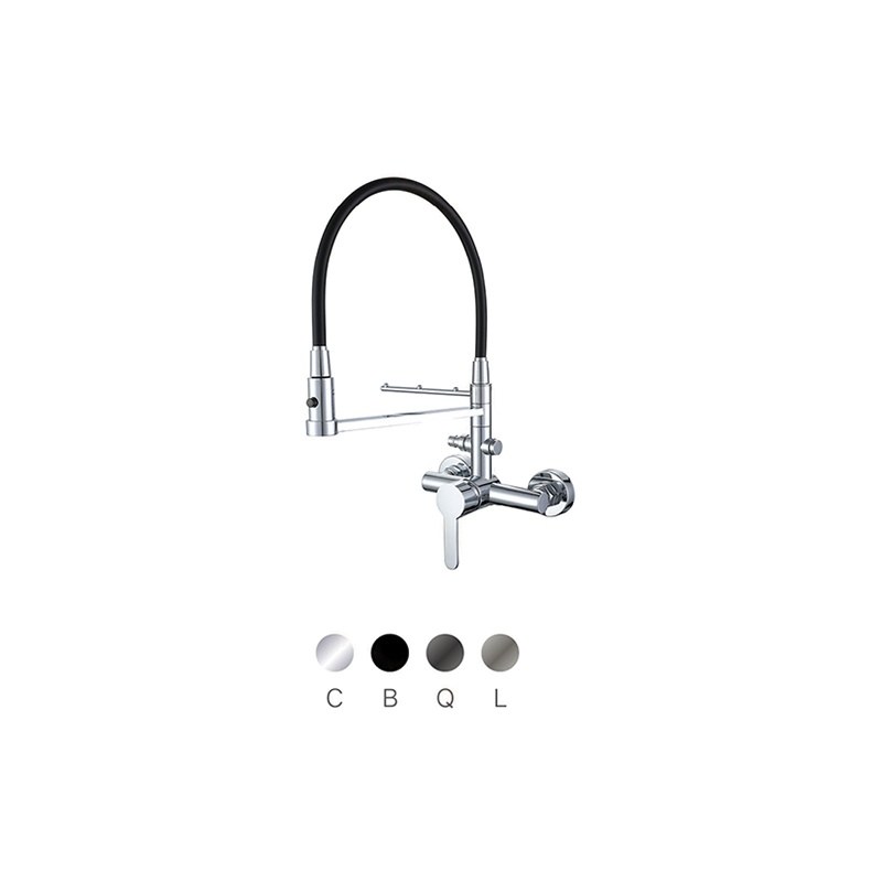 LT-10029-BRA-TCCLSSCLRLT kitchen faucet, kitchen mixer tap, sink faucet