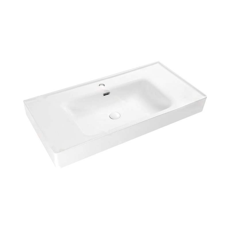 LT-763C white countertop-basins