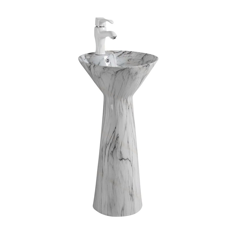 LT-333-DP-CT-14 patterned pedestal-basins