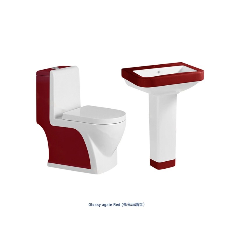 LT-1087-CG-WV-----LT-350P-CG-WV white two-piece-toilet-suites