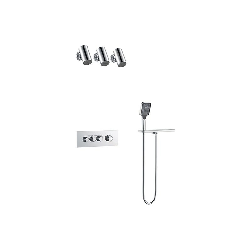 LT-10037-BRA-AZLYHS shower set, shower system, complete shower kit