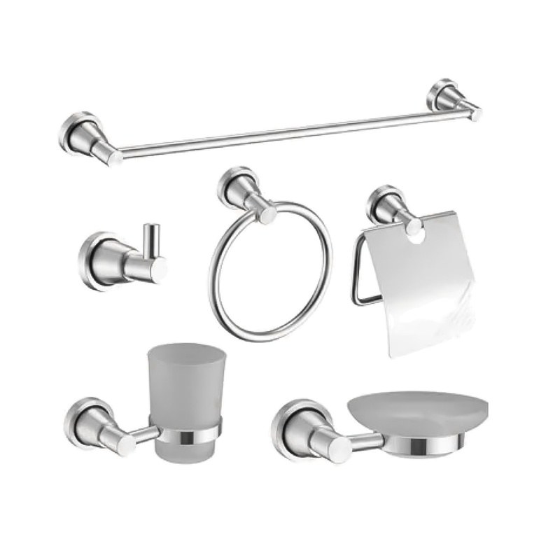 LT-AL8600-6B-S bathroom hardware set, towel bar, bath accessory