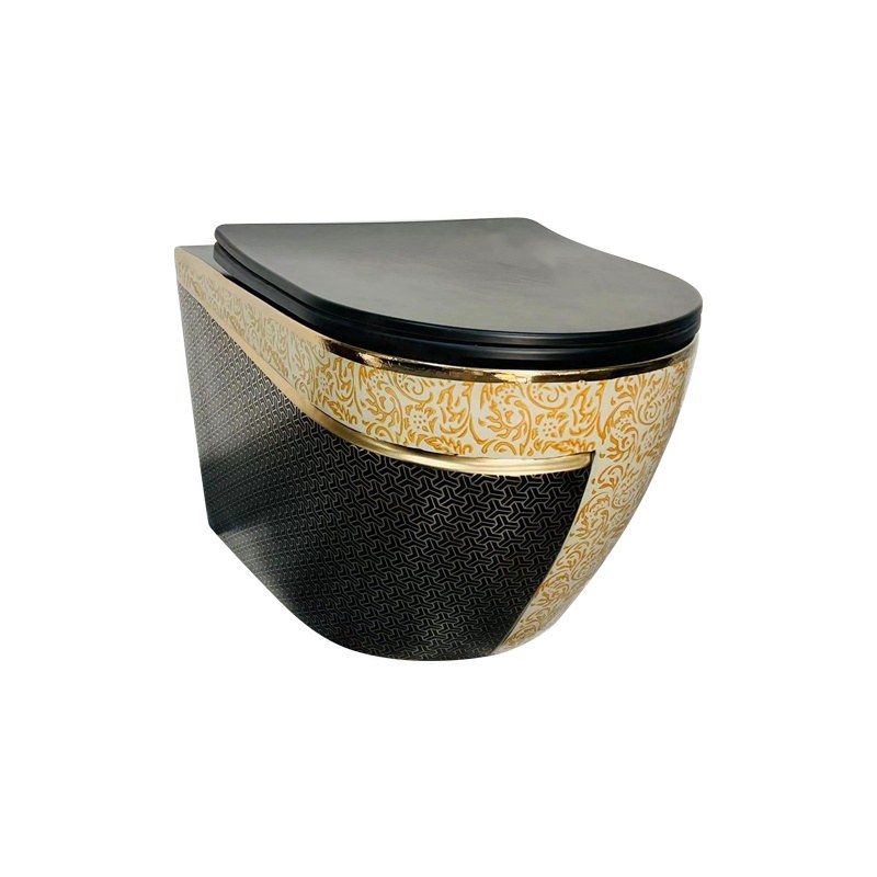 LT-WHT4029-GID-M-BLG8 black wall-hung-toilets