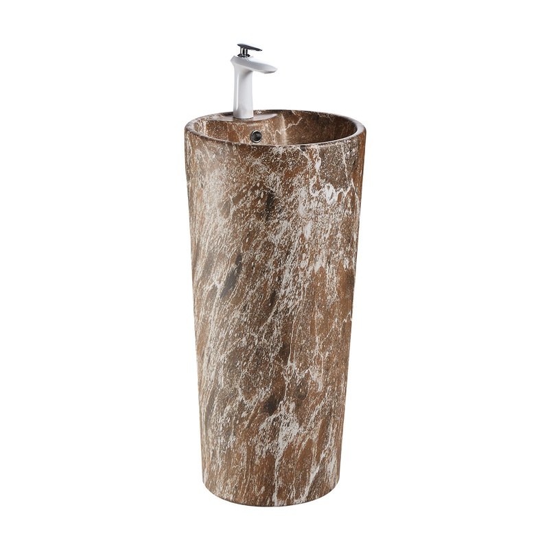 LT-321-DP-CT-170 colored pedestal-basins