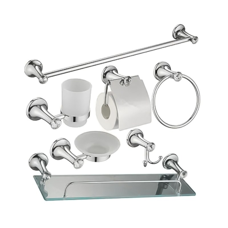 LT-ZS7500-7B-C bathroom hardware set, towel bar, bath accessory