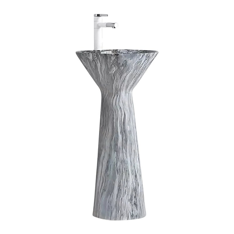 LT-333-DP-CT-10 patterned pedestal-basins