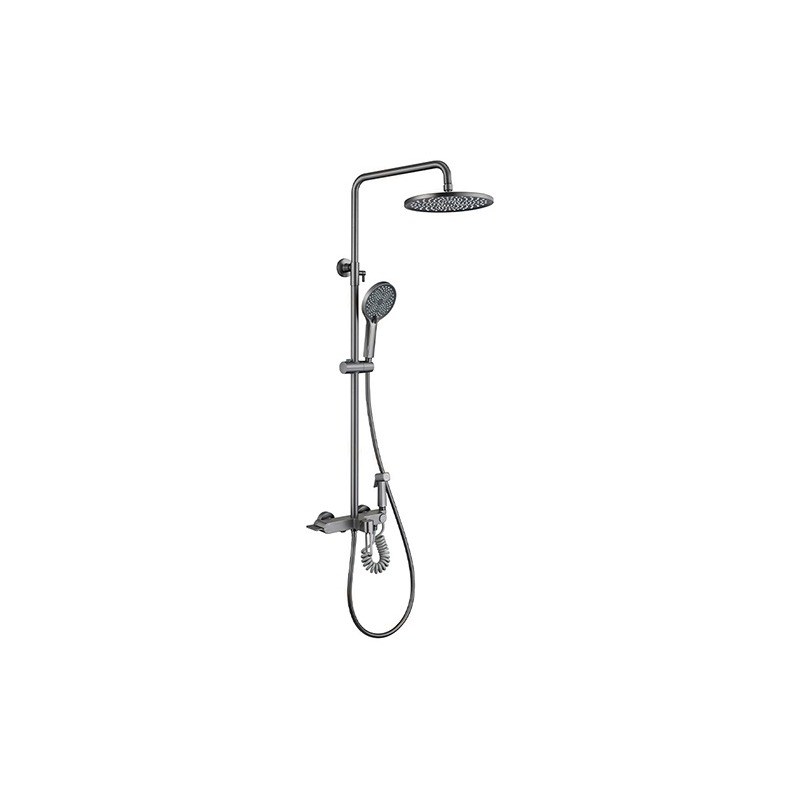 LT-10021-BRA-YTLYHS shower set, shower system, complete shower kit
