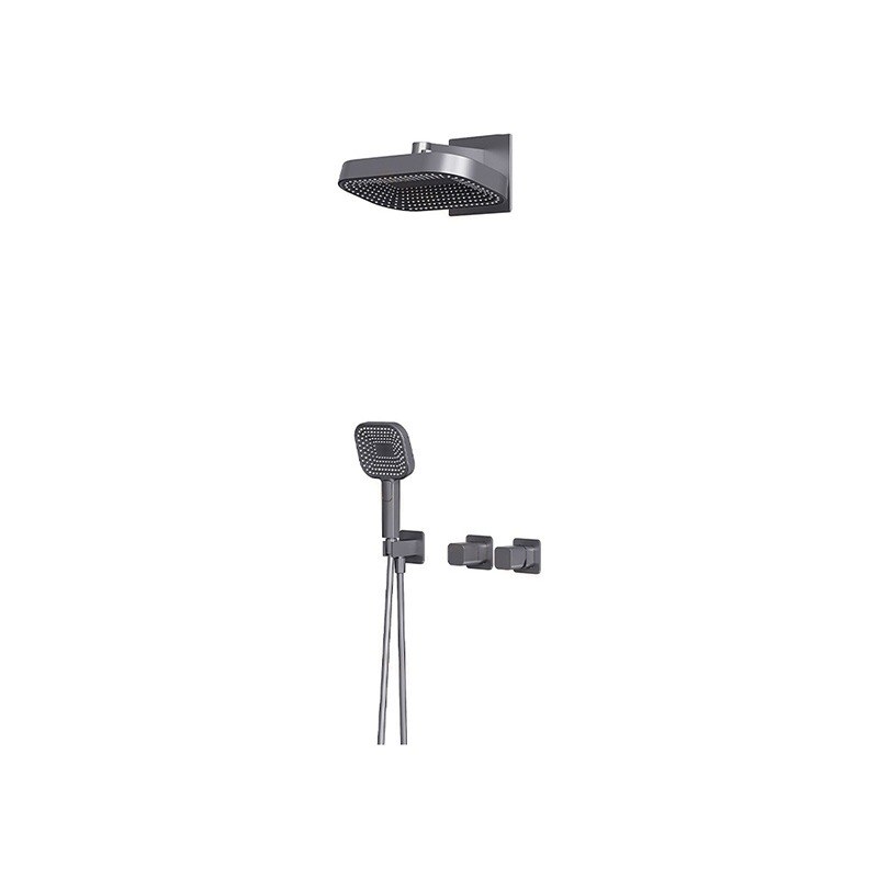 LT-10012-BRA-AZLYHS shower set, shower system, complete shower kit