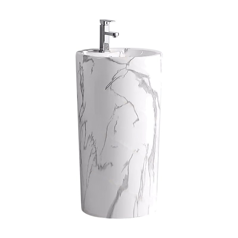LT-306A-DP-CT-18 patterned pedestal-basins