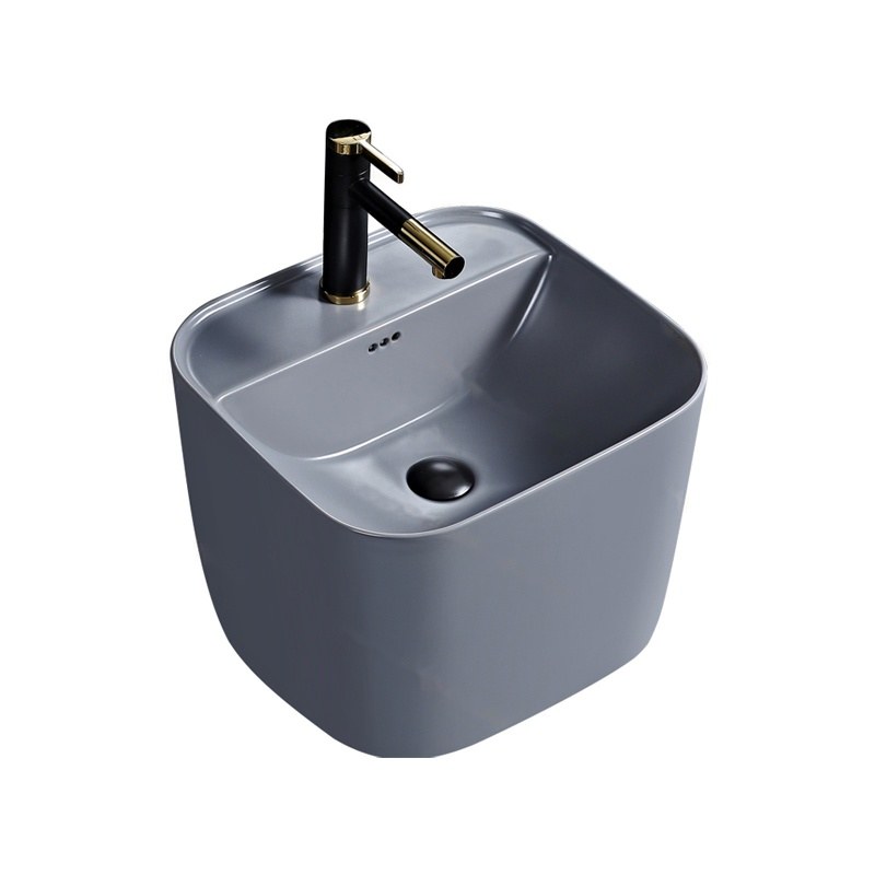 LT-5100-CG-DG patterned wall-hung-basins
