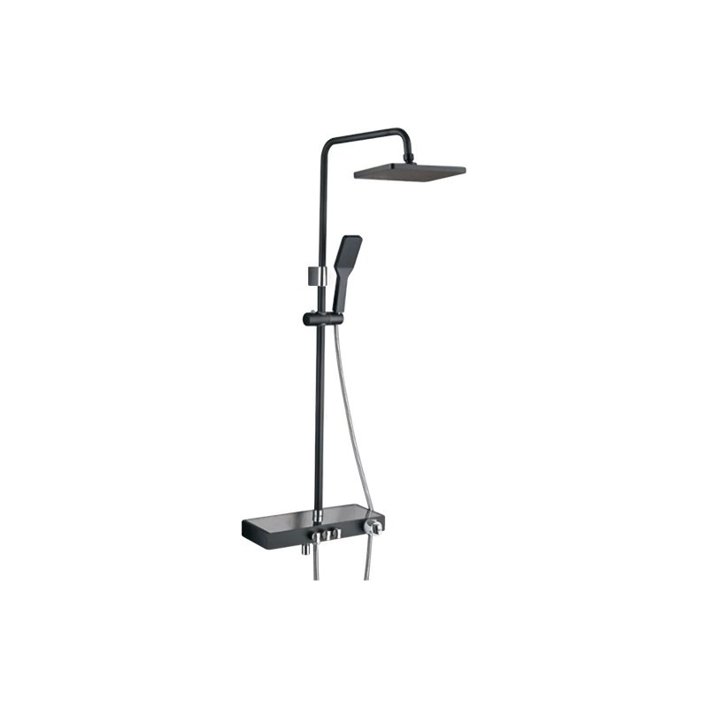 LT-10327-BRA-YTLYHS shower set, shower system, complete shower kit
