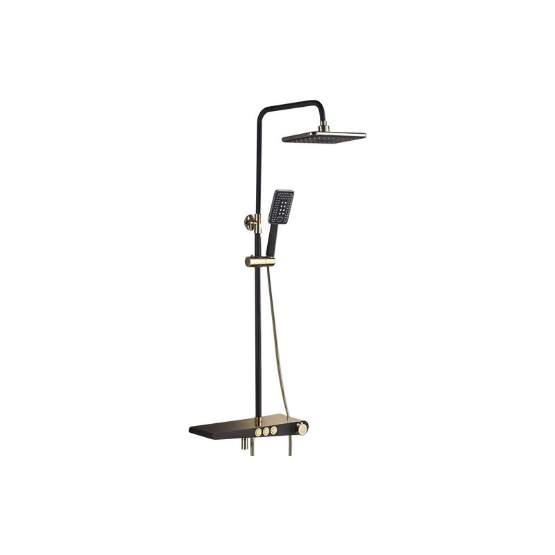 LT-10307-BRA-YTLYHS shower set, shower system, complete shower kit