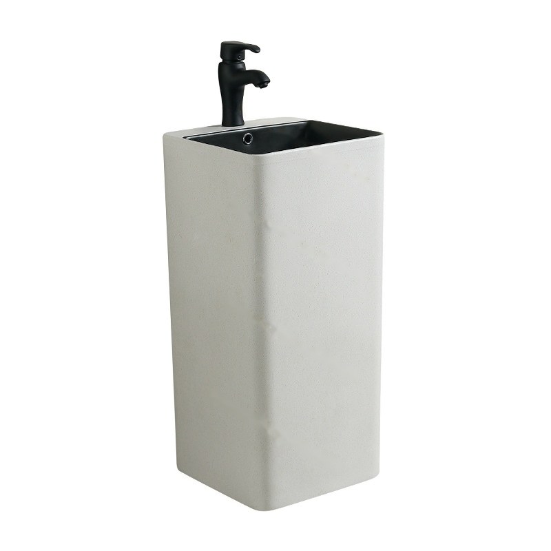 LT-309-FG-UWNBG grey pedestal-basins