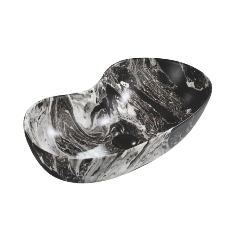 LT-60010-DP-BL patterned art-basins