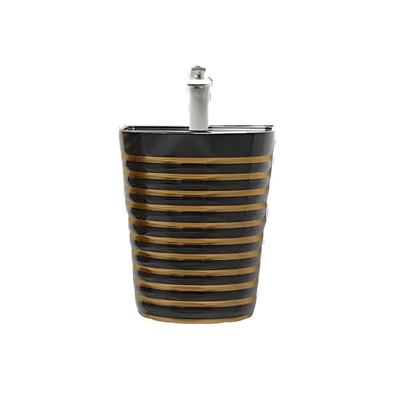 LT-5269-GID-GBL1 black wall-hung-basins