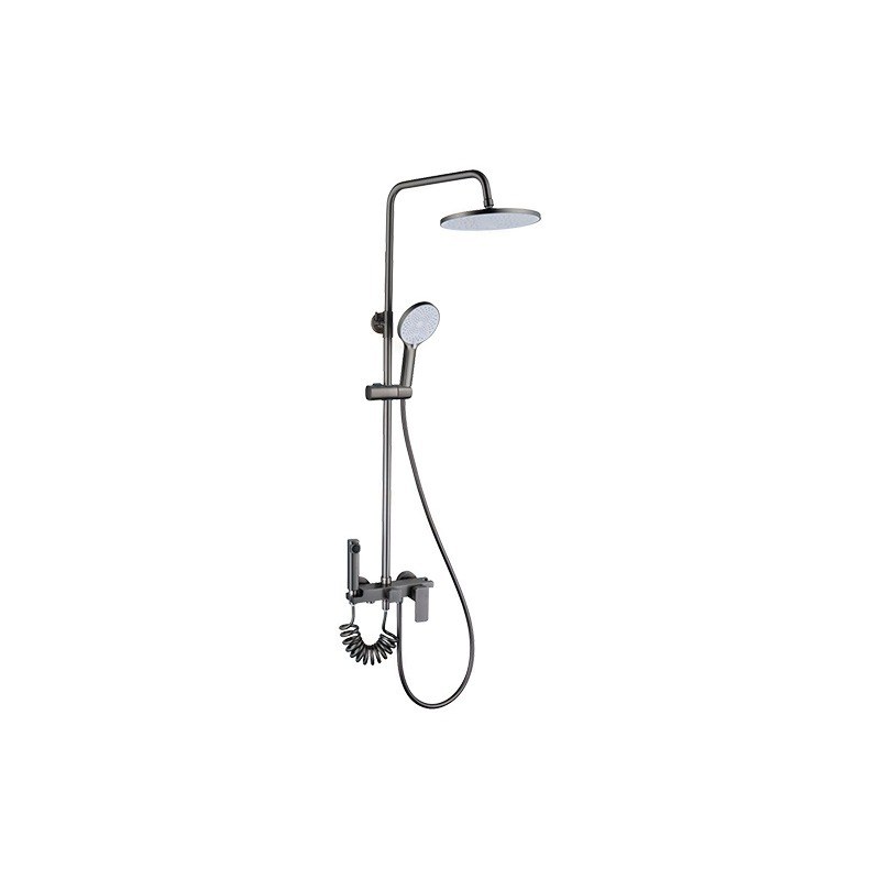 LT-10209-BRA-YTLYHS shower set, shower system, complete shower kit