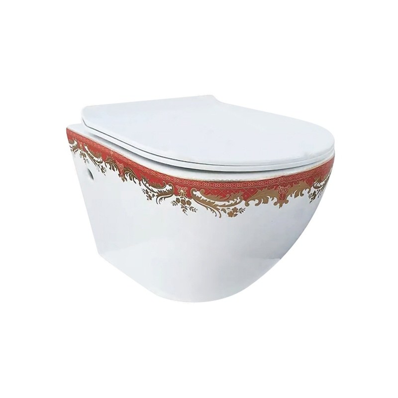 LT-401WA-DC-W2 colored wall-hung-toilets