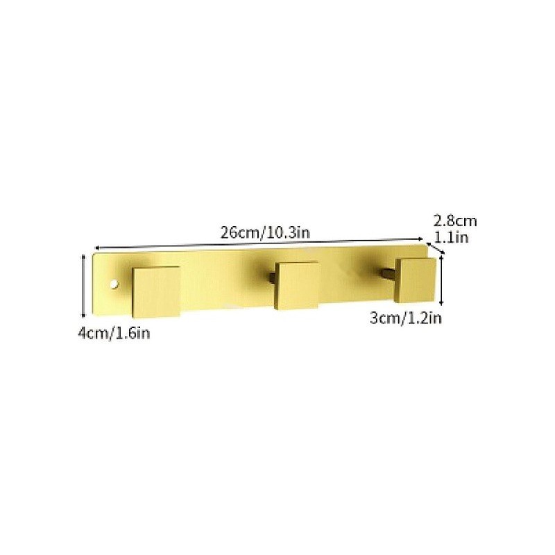 LT-AL9151-GD3 bathroom hardware set, towel bar, bath accessory
