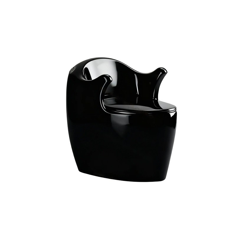 LT-1205-CG-BL black one-piece-toilets