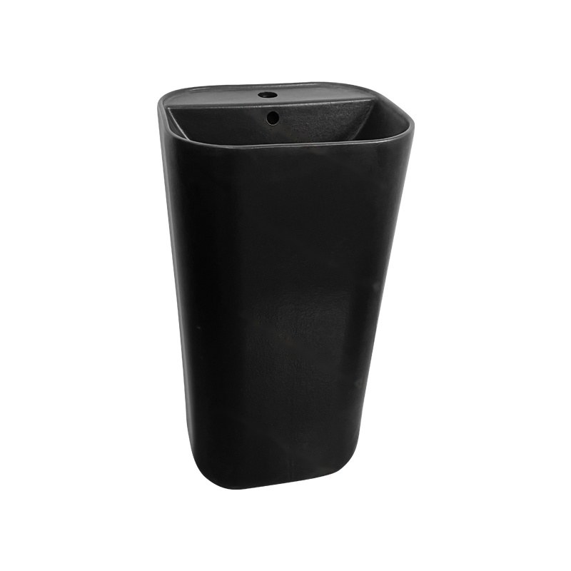 LT-391-FG-BL black wall-hung-basins