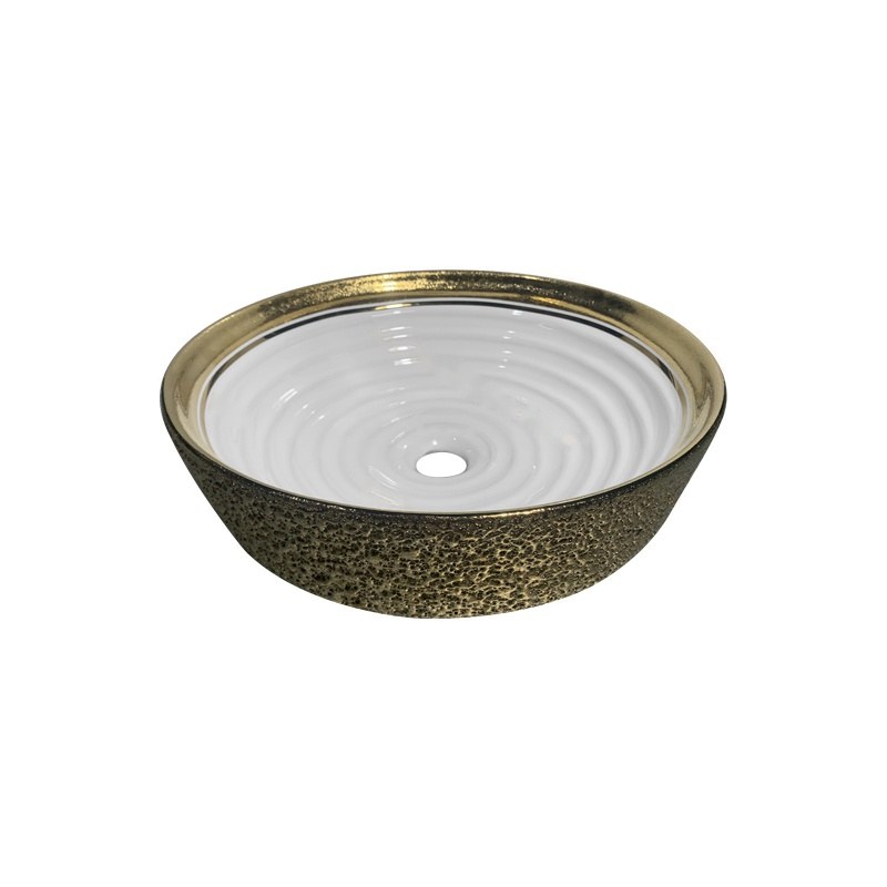 LT-6410-CS-GI-GDW1 patterned art-basins