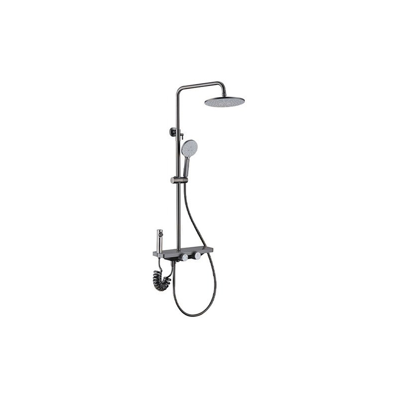 LT-10103-BRA-YTLYHS shower set, shower system, complete shower kit