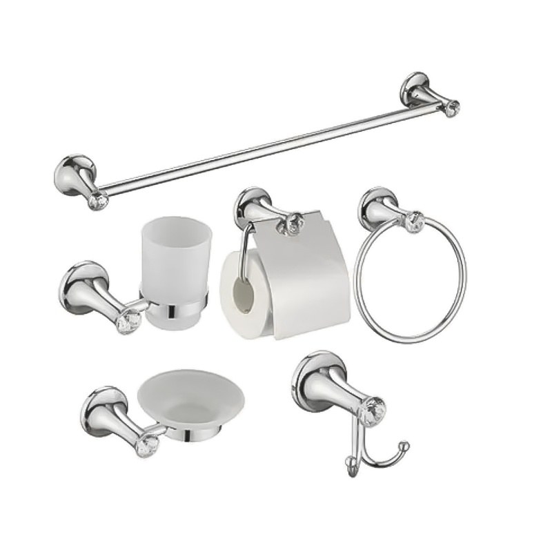 LT-ZS7500-6B-C bathroom hardware set, towel bar, bath accessory