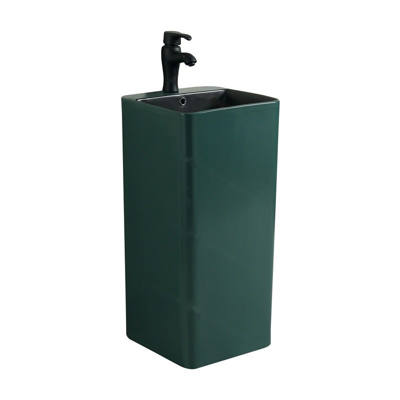 LT-309-M-UBGNBL colored pedestal-basins