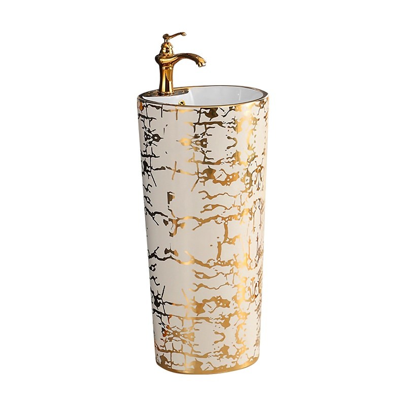 LT-321-GID-GW5 colored pedestal-basins