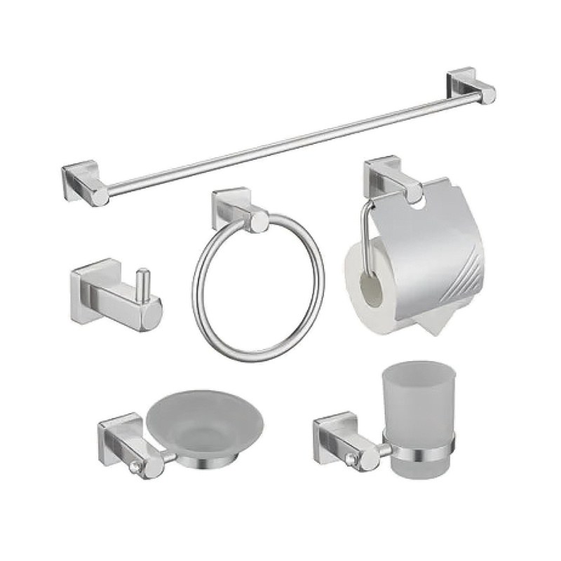 LT-AL8200-6B-S bathroom hardware set, towel bar, bath accessory