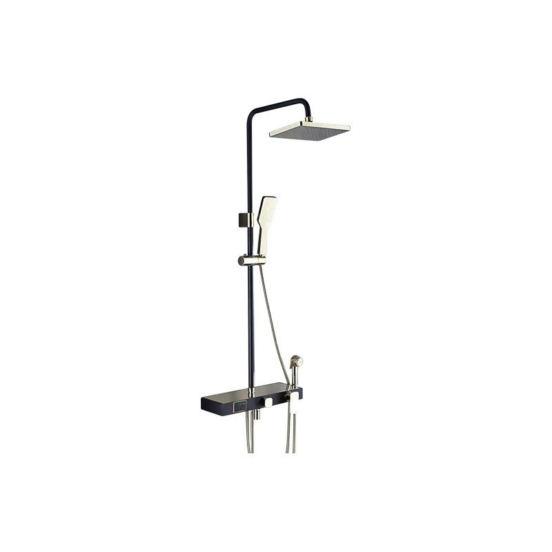 LT-10357-BRA-YTLYHS shower set, shower system, complete shower kit