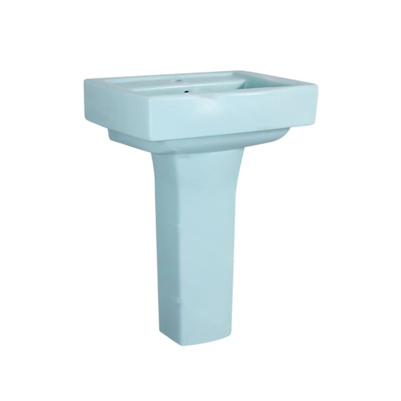LT-325P-M-BU patterned pedestal-basins